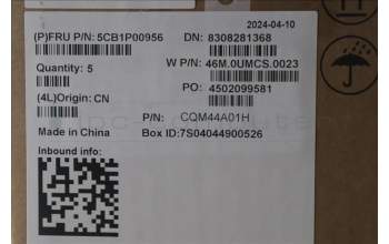 Lenovo 5CB1P00956 C-Cover with keyboard, Slovenian, Arctic Grey, Backlight, UK