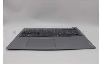 Lenovo 5CB1P00963 C-Cover with keyboard, Ukraine, Arctic Grey, Backlight, US