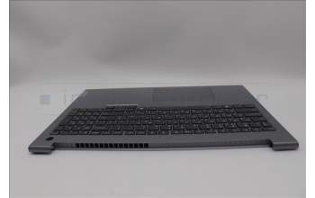 Lenovo 5CB1P00963 C-Cover with keyboard, Ukraine, Arctic Grey, Backlight, US