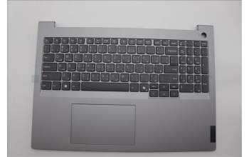 Lenovo 5CB1P00965 C-Cover with keyboard, Arabic, Arctic Grey, US