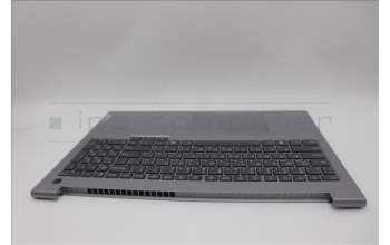 Lenovo 5CB1P00995 C-Cover with keyboard, Arabic, Arctic Grey, Backlight, US