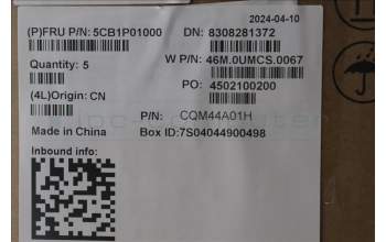 Lenovo 5CB1P01000 C-Cover with keyboard, English, Arctic Grey, Backlight, US