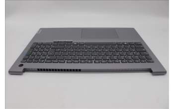 Lenovo 5CB1P01005 C-Cover with keyboard, German, Arctic Grey, Backlight, UK
