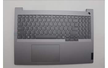 Lenovo 5CB1P01006 C-Cover with keyboard,Greek,Arctic Grey,Backlight