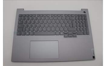 Lenovo 5CB1P01014 C-Cover with keyboard,Nordic,Arctic Grey,Backlight