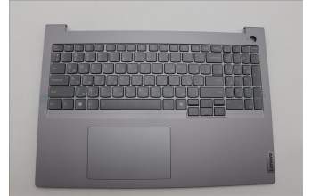 Lenovo 5CB1P01064 C-Cover with keyboard,Ukraine,Arctic Grey,Backlight