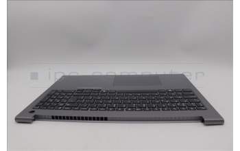 Lenovo 5CB1P01068 C-Cover with keyboard, Belgian, Arctic Grey, UK