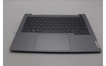Lenovo 5CB1P01123 C-Cover with keyboard, English, Arctic Grey, Backlight, US