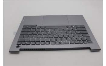 Lenovo 5CB1P01130 C-Cover with keyboard, Hebrew, Arctic Grey, Backlight, US