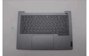 Lenovo 5CB1P01133 C-Cover with keyboard,Italian,Arctic Grey,Backlight
