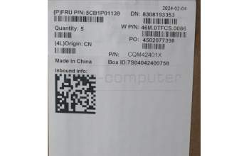 Lenovo 5CB1P01139 C-Cover with keyboard,Russian,Arctic Grey,Backlight