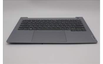 Lenovo 5CB1P01139 C-Cover with keyboard,Russian,Arctic Grey,Backlight
