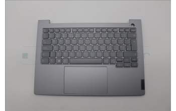 Lenovo 5CB1P01146 C-Cover with keyboard,UK English,Arctic Grey,Backlight