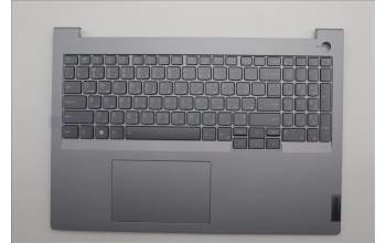 Lenovo 5CB1P01359 C-Cover with keyboard, Arabic, Arctic Grey, Backlight, US