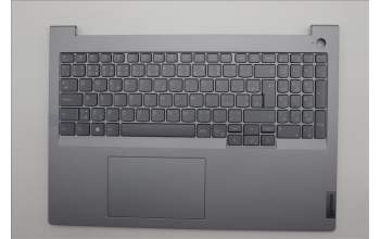 Lenovo 5CB1P01363 C-Cover with keyboard, Czech Slovakian, Arctic Grey, Backlight, UK