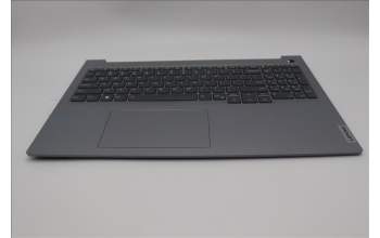 Lenovo 5CB1P01364 C-Cover with keyboard, English, Arctic Grey, Backlight, US