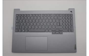 Lenovo 5CB1P01366 C-Cover with keyboard,French,Arctic Grey,Backlight