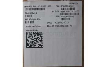 Lenovo 5CB1P01369 COVER Upper Case ASM_GER W21KH AGBL H