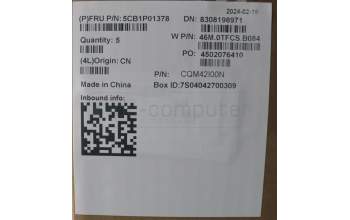 Lenovo 5CB1P01378 C-Cover with keyboard,Nordic,Arctic Grey,Backlight