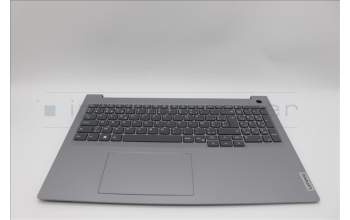 Lenovo 5CB1P01391 C-Cover with keyboard, Belgian, Arctic Grey, Non-Backlight, UK