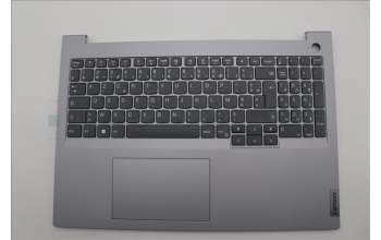Lenovo 5CB1P01397 C-Cover with keyboard, French, Arctic Grey, Non-Backlight, US