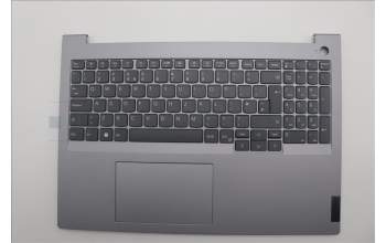 Lenovo 5CB1P14078 C-Cover with keyboard, UK English, Arctic Grey, Non-Backlight, UK