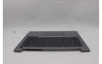 Lenovo 5CB1P27057 C-Cover with keyboard, Greek, Arctic Grey, Backlight, US