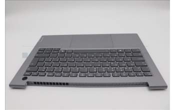 Lenovo 5CB1P27066 C-Cover with keyboard, Portuguese, Arctic Grey, Backlight, UK