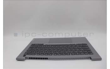 Lenovo 5CB1P27074 C-Cover with keyboard, UK English, Arctic Grey, Backlight, UK