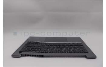 Lenovo 5CB1P31100 C-Cover with keyboard,UK English,Arctic Grey