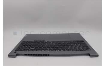 Lenovo 5CB1P31113 C-Cover with keyboard, Greek, Arctic Grey, Backlight, US