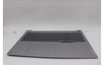 Lenovo 5CB1P31123 C-Cover with keyboard,Portuguese,Arctic Grey,Backlight