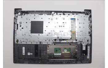 Lenovo 5CB1P31124 C-Cover with keyboard, Russian, Arctic Grey, Backlight, US