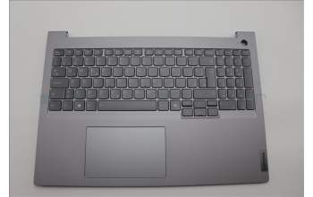 Lenovo 5CB1P31125 C-Cover with keyboard,Slovenian,Arctic Grey,Backlight