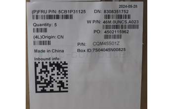 Lenovo 5CB1P31125 C-Cover with keyboard,Slovenian,Arctic Grey,Backlight