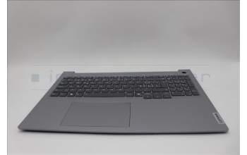 Lenovo 5CB1P31127 C-Cover with keyboard, Switzerland, Arctic Grey, Backlight, UK