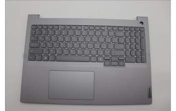 Lenovo 5CB1P31132 C-Cover with keyboard,Ukraine,Arctic Grey,Backlight