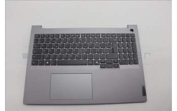 Lenovo 5CB1P31141 C-Cover with keyboard, French, Arctic Grey, US