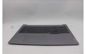Lenovo 5CB1P31153 C-Cover with keyboard, Nordic, Arctic Grey, UK