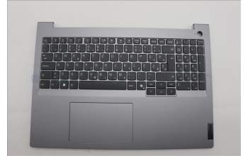 Lenovo 5CB1P31156 C-Cover with keyboard, Slovenian, Arctic Grey