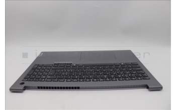 Lenovo 5CB1P31158 C-Cover with keyboard, Switzerland, Arctic Grey, UK