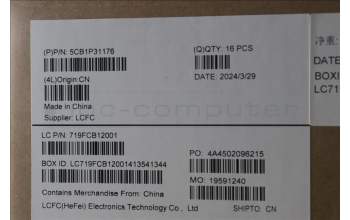 Lenovo 5CB1P31176 Cover L 21N5 A_COVER 60HZ