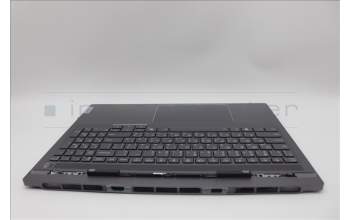 Lenovo 5CB1P31177 C-Cover with keyboard, Arabic, Storm Grey, w/Screw, US