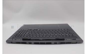 Lenovo 5CB1P31181 C-Cover with keyboard, Czech Slovakian, Storm Grey, w/Screw, UK