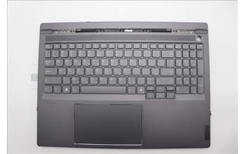 Lenovo 5CB1P31190 C-Cover with keyboard, Hebrew, Storm Grey, w/Screw, US