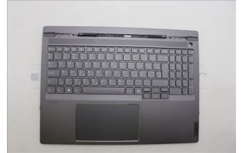 Lenovo 5CB1P31191 C-Cover with keyboard, Hungarian, Storm Grey, w/Screw, UK