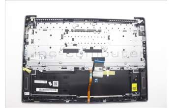 Lenovo 5CB1P31501 C-Cover with keyboard, Greek, Arctic Grey, US