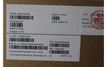 Lenovo 5CB1P31525 COVER Upper Case ASM_CZE/SLK L83D4 AGUMA