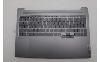 Lenovo 5CB1P31528 C-Cover with keyboard, French, Arctic Grey, US