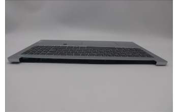 Lenovo 5CB1P33465 C-Cover with keyboard, Slovenian, Cloud Grey, Backlight, FingerPrint, UK